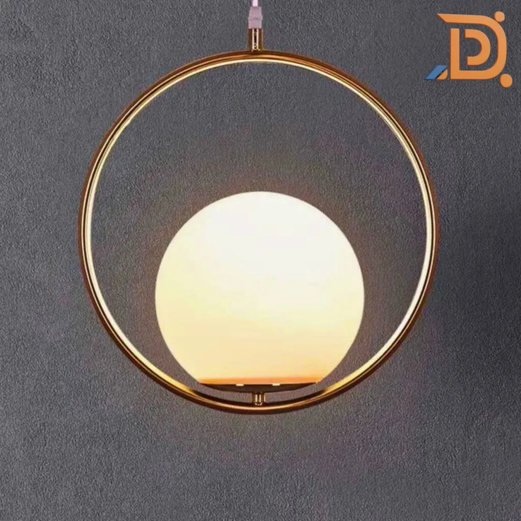 Modern Gold Pendant Light