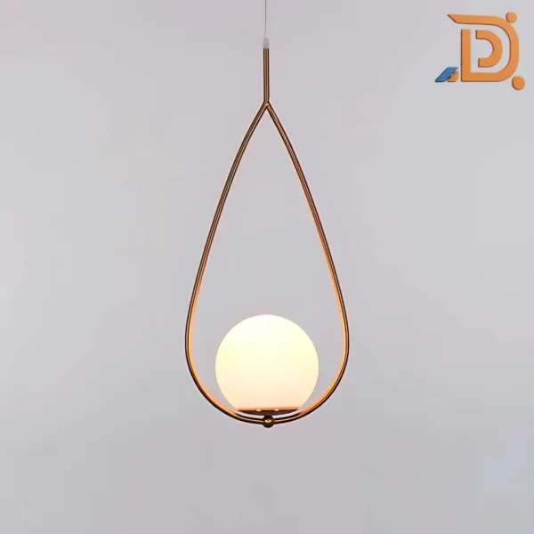Droplet Gold Pendant Light