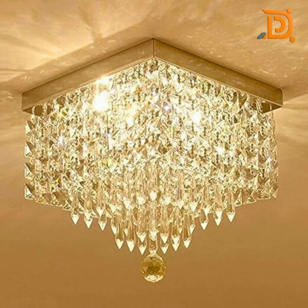 Square Crystal Chandelier