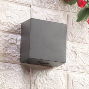 Grey LED Outdoor Wall Light