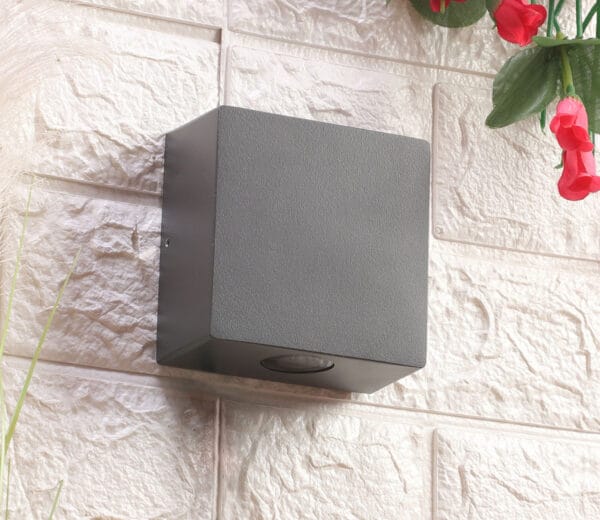 Grey LED Outdoor Wall Light