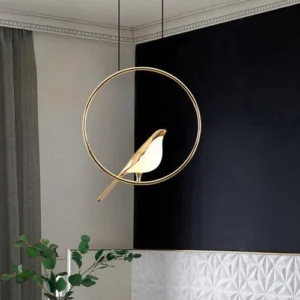 Bird Hanging Light for Dining Room