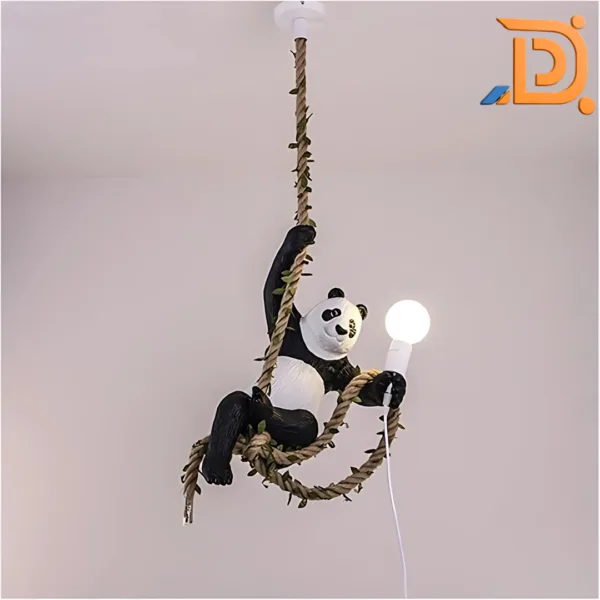 Panda Hanging Light