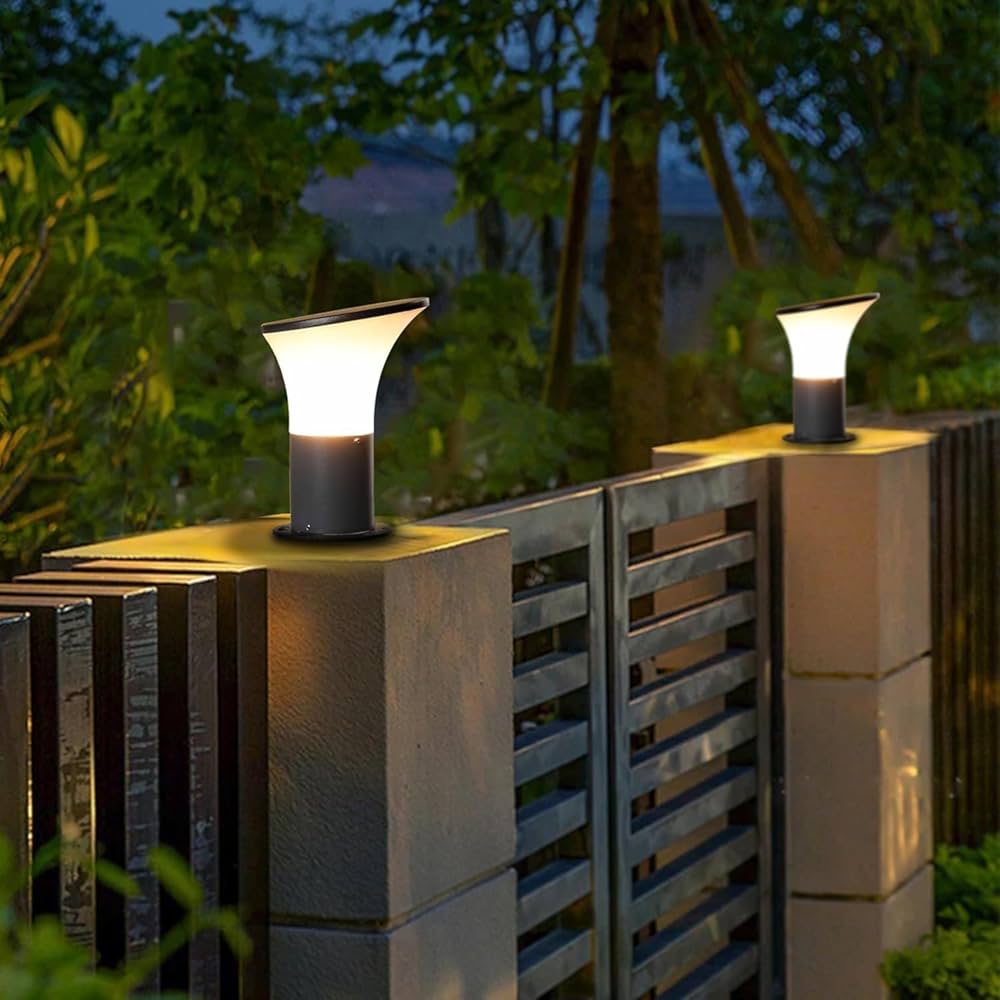 Modern Entrance Gate Lighting Ideas - Outdoor Lighting