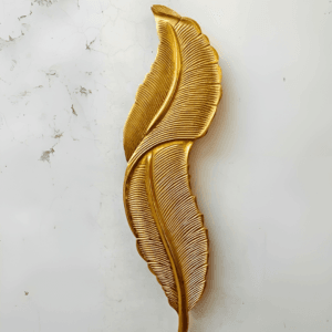 Leaf LED Wall Sconce - Elegant Feather Design for Home Decor | 40 Volts (AC) | Ideal for Bedroom, Living Room | - Image 9