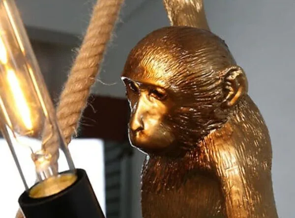 Monkey Hanging Light