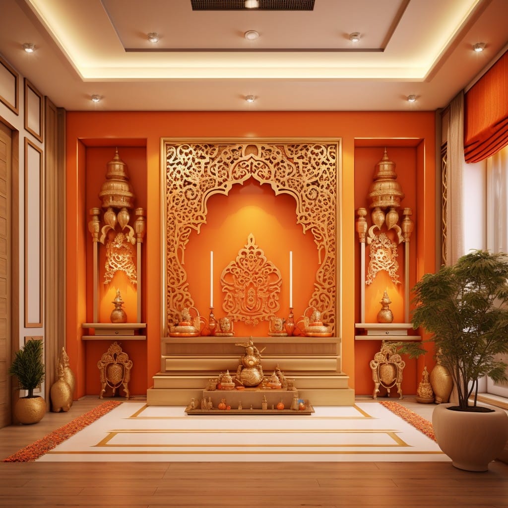 Let's explore some of the best pooja room lighting ideas to make your sacred space glow beautifully.
