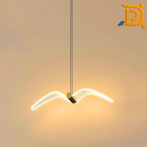 Minimalist Seagull LED Chandelier