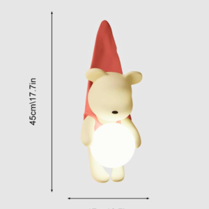 Hanging Bear Wall Light dimensions