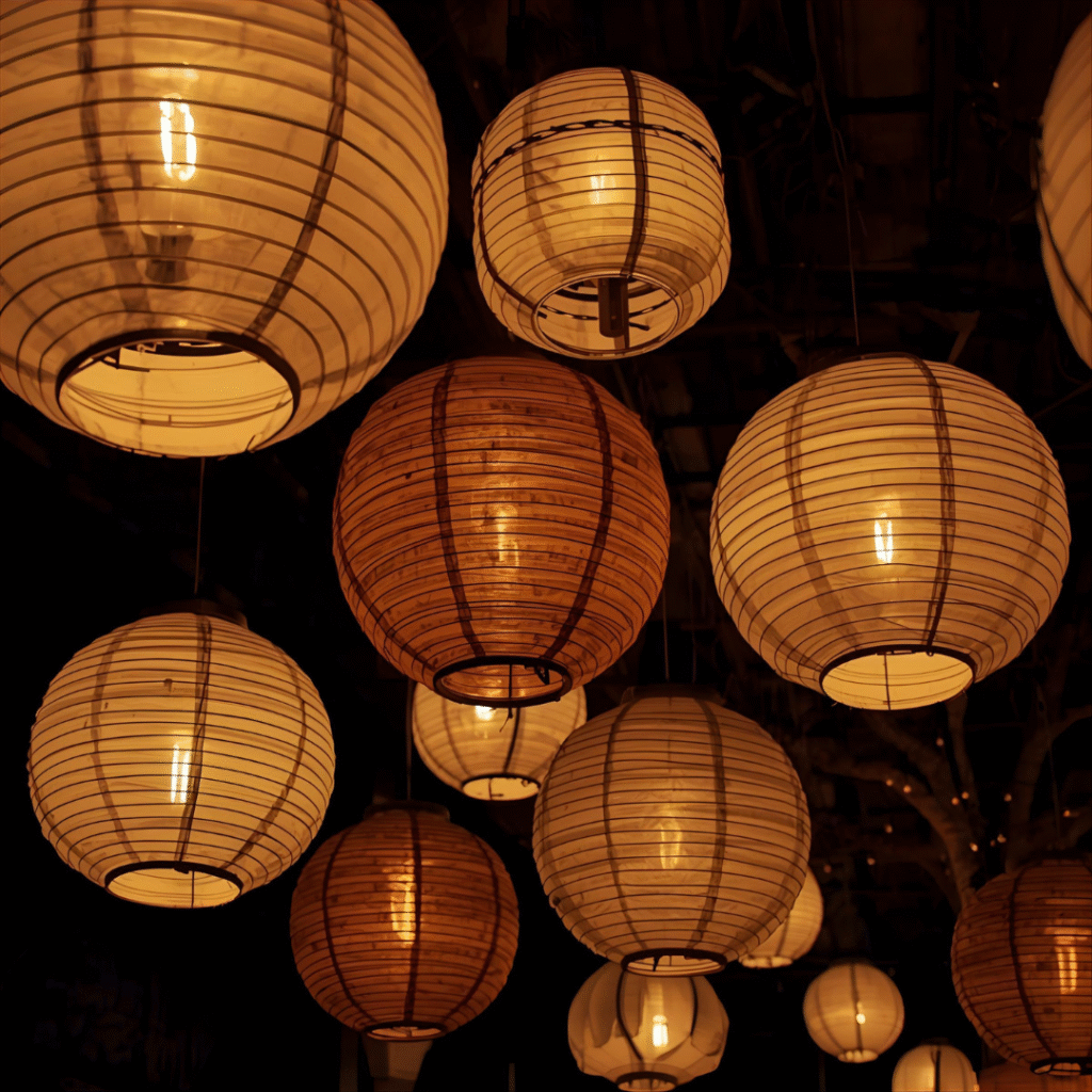 Diwali light decoration idea - lantern light