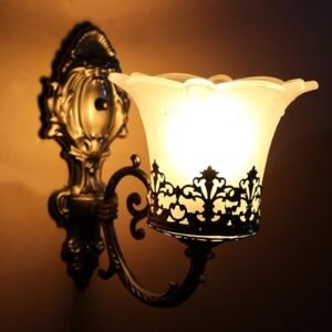 Black Antique Wall Sconce